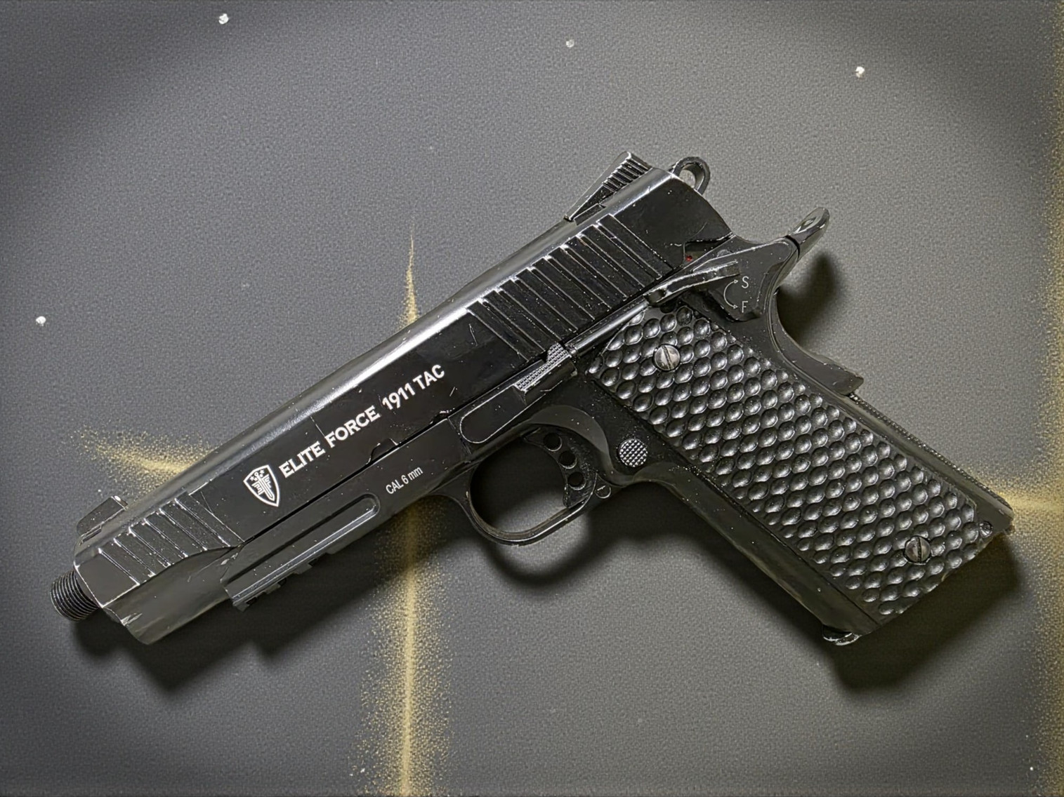 Elite Force Full Metal 1911 Tactical CO2 Airsoft Blowback Pistol - USEDⓈ