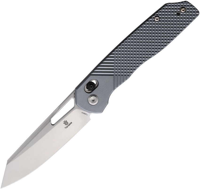 Tenable Knives Shard Crossbar Lock Gray Al
