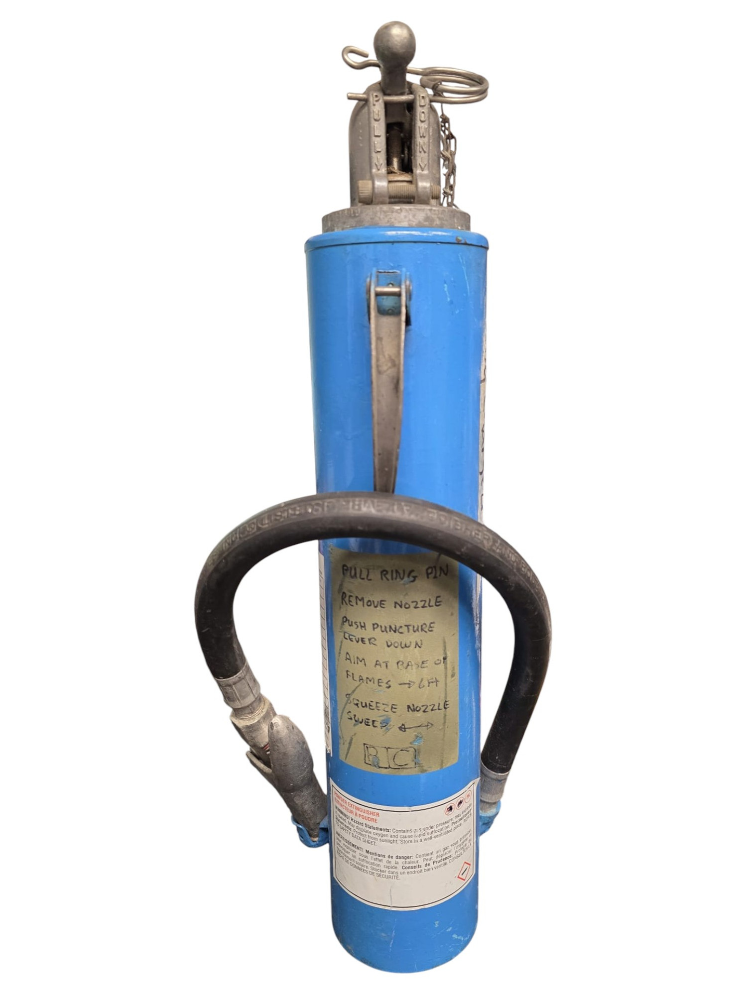 Canadian Armed Forces Blue Ansul A-5 Fire Extinguisher
