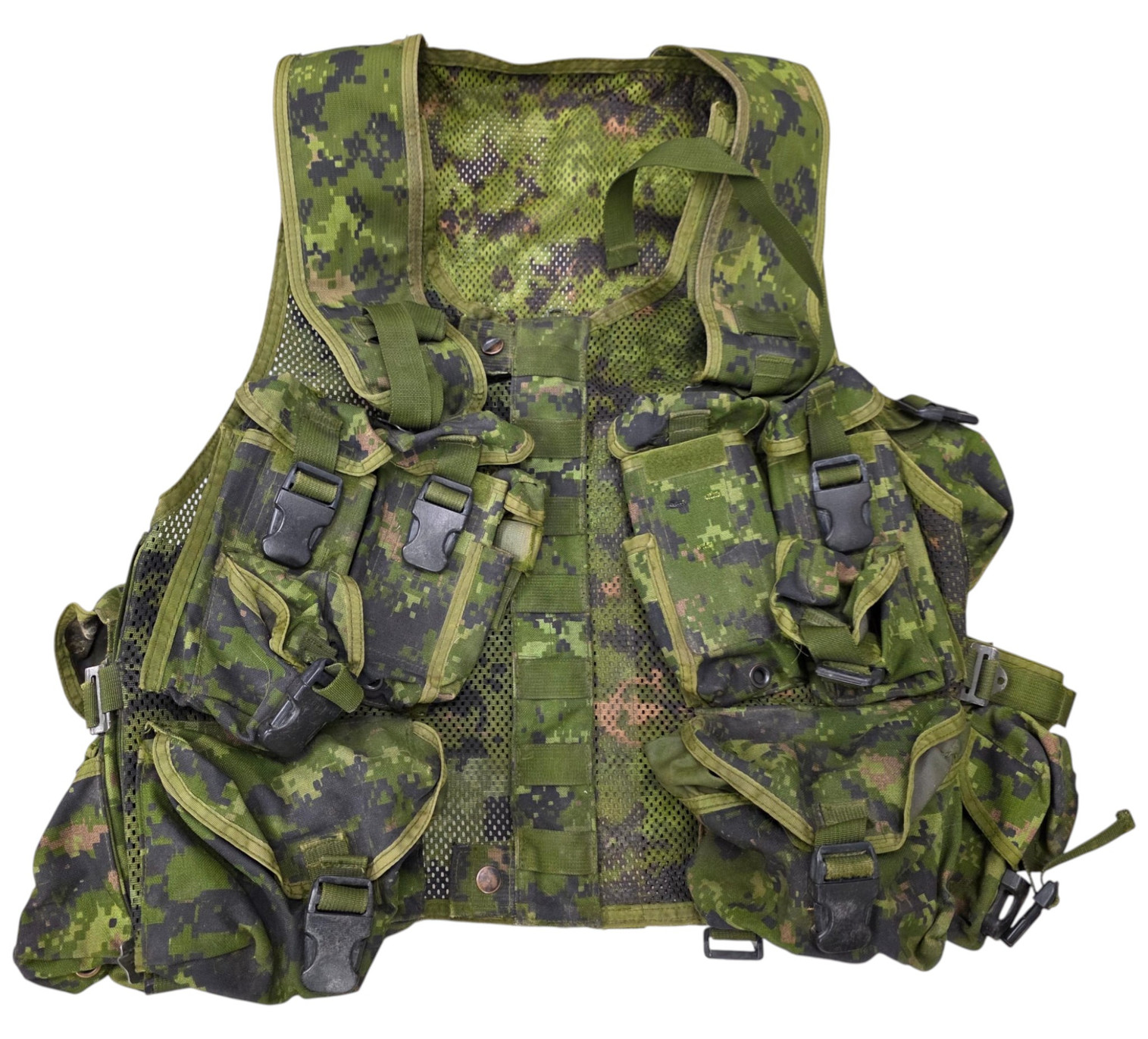 Canadian Armed Forces CADPAT Load Bearing Vest - Large