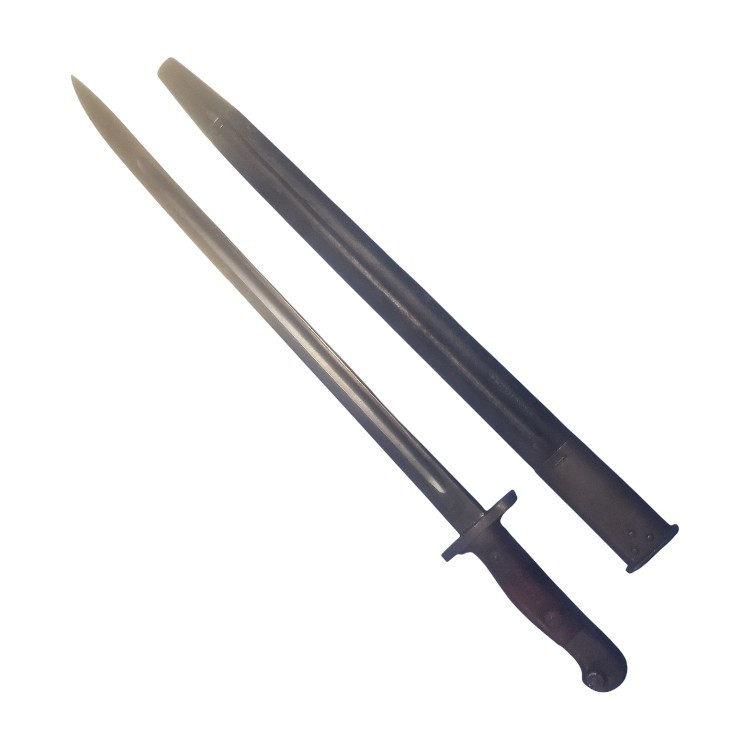 WW1/WW2 Lithgow 3rd Military District Stamped P1907 Bayonet & Scabbard