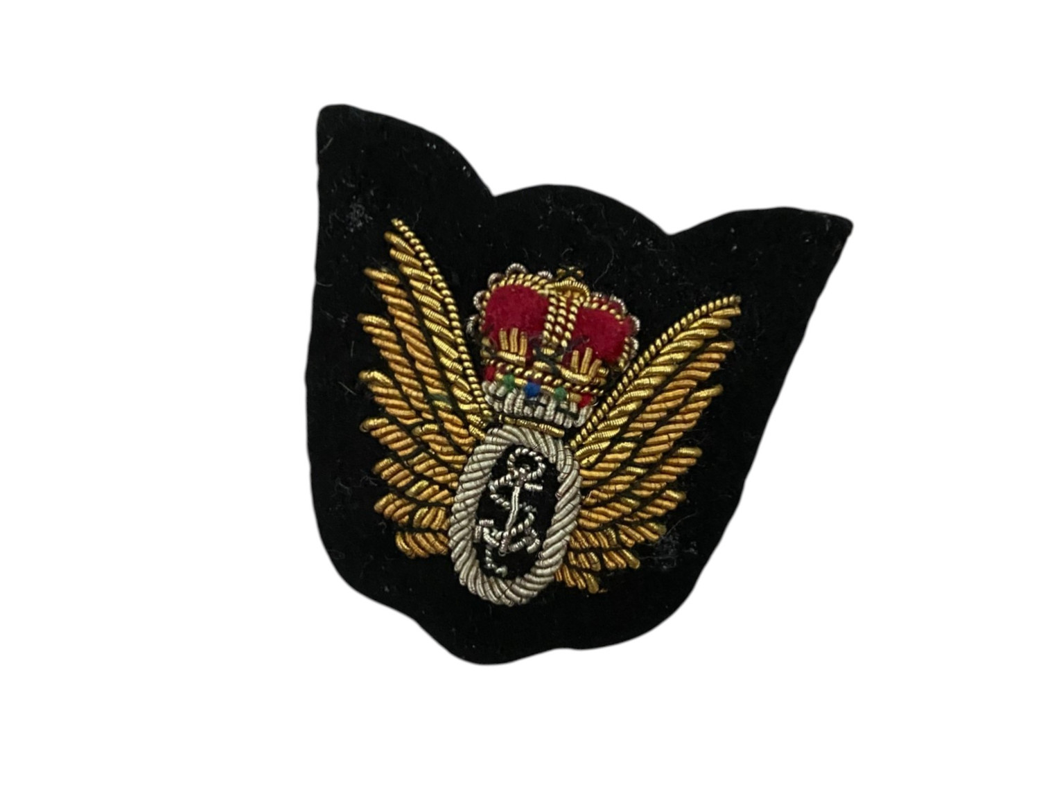 Royal Canadian Naval Air Service Bullion Badge