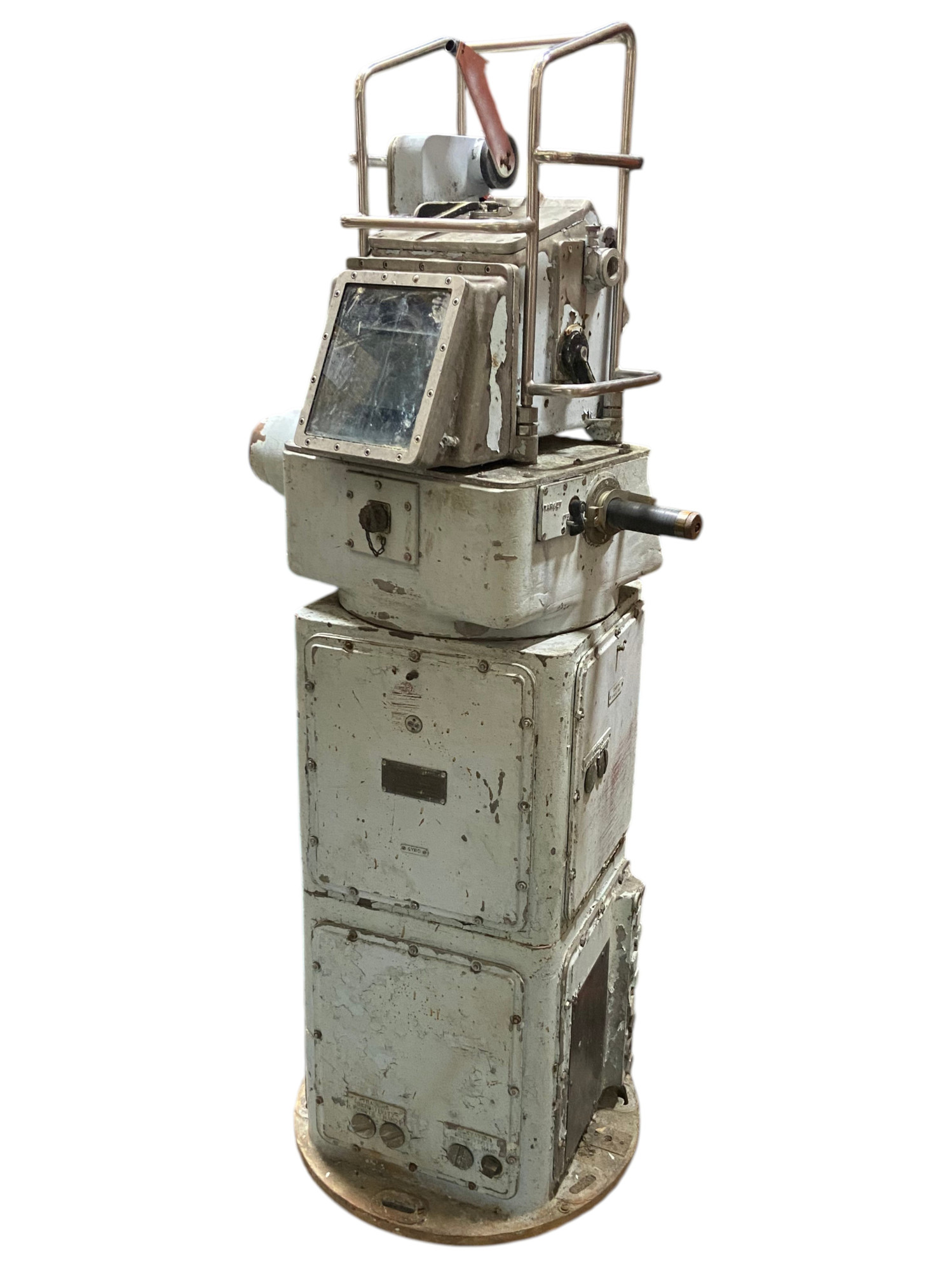 WW2 Royal Navy Barr & Stroud Ltd MK-1 No.34 Naval Gun Direction Sight Binocular