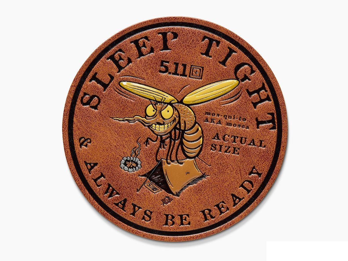 5.11 Tactical "Actual Size" Leather Morale Patch