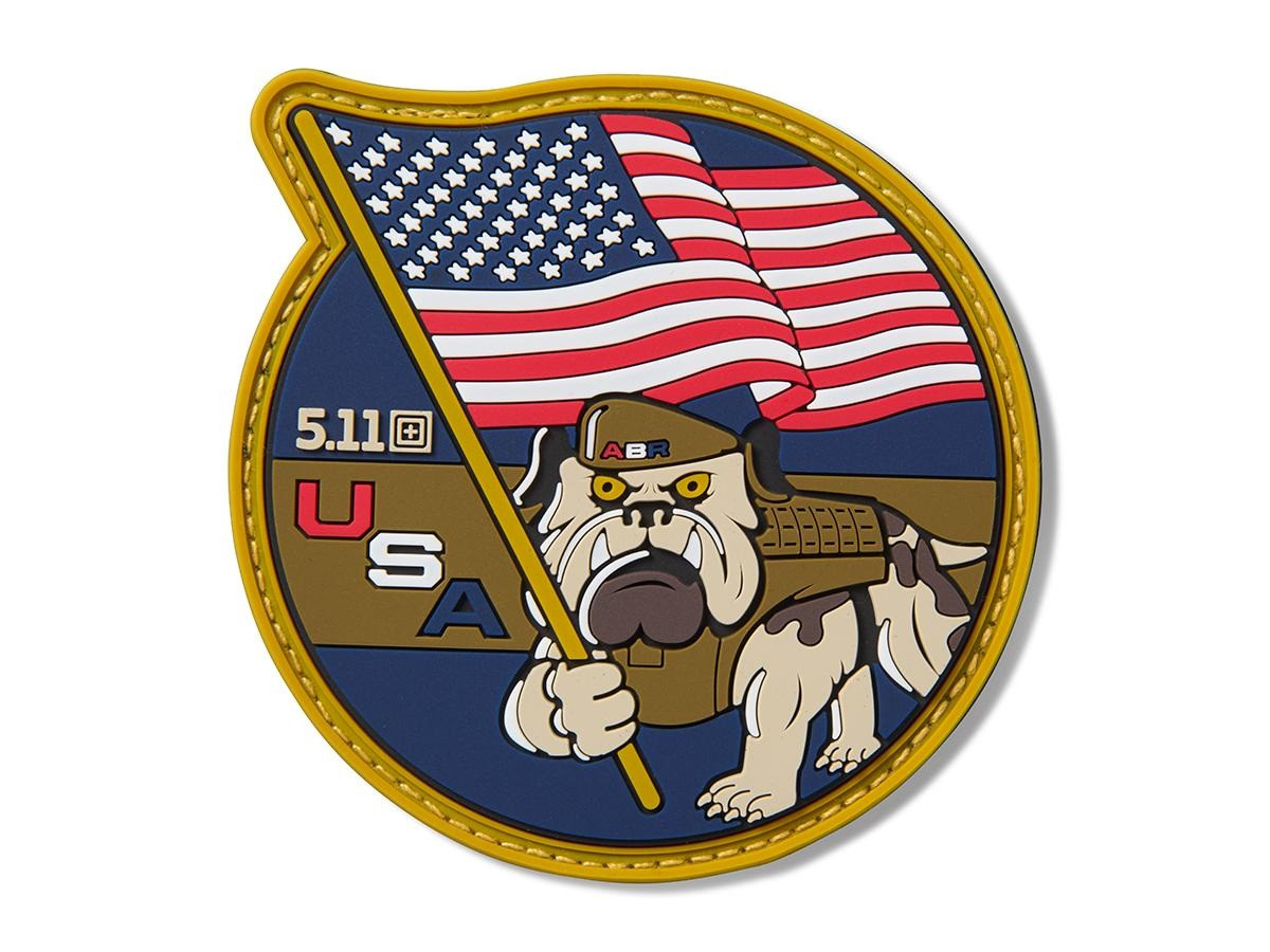 5.11 Tactical "American Bulldog" PVC Morale Patch