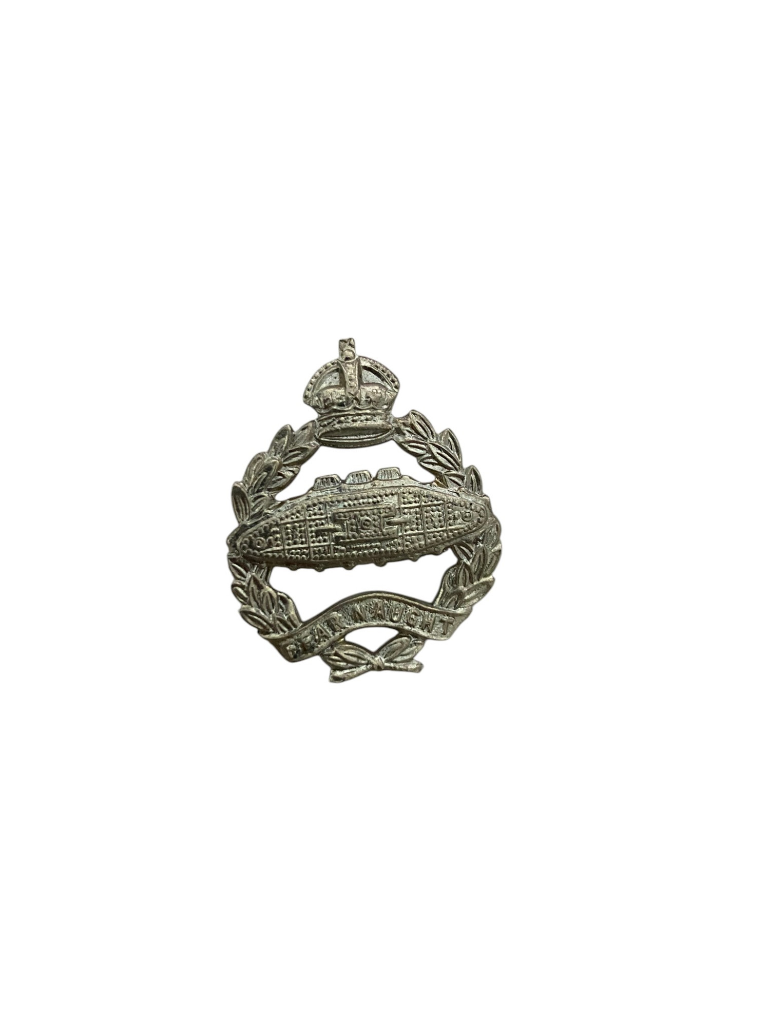 WW2 British Army Armored Corp Collar Dog - Single