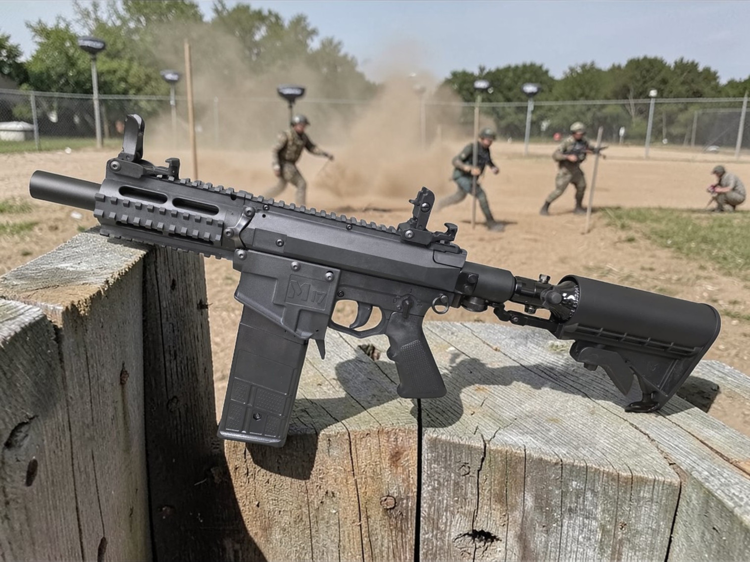 Valken M17 Magfed 68cal Paintball Marker - Package - Floor ModelⓈ