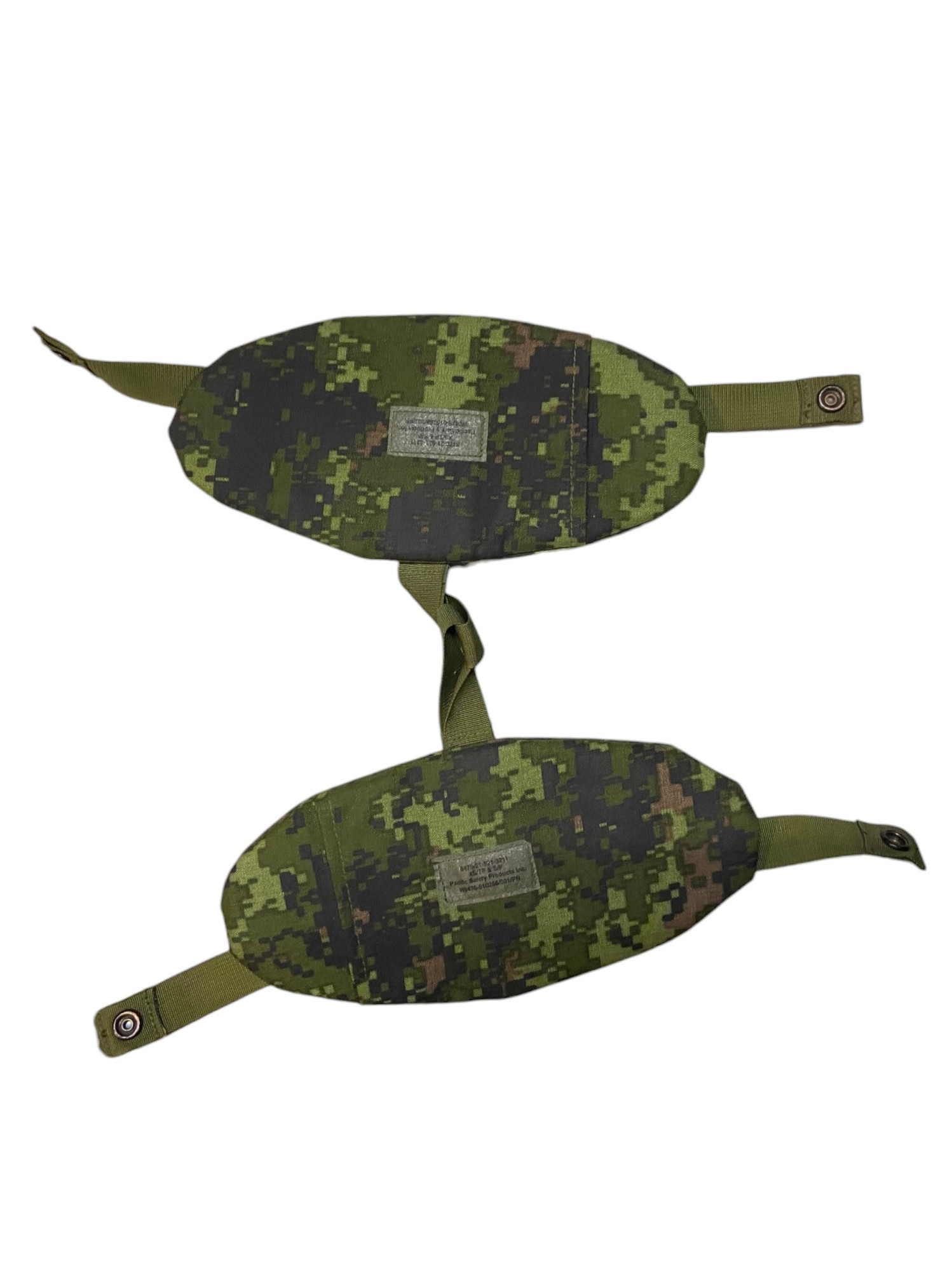 Canadian Armed Forces CADPAT Vest Shoulder Pads W/Protective Inserts