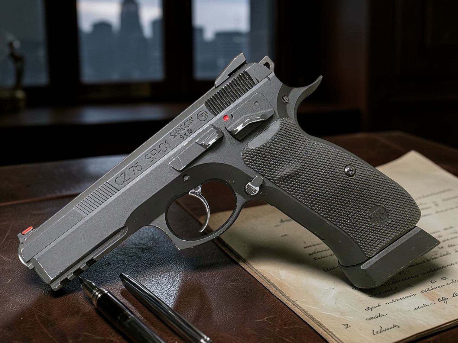 ASG CZ75 SP-01 Shadow Gas Blowback Airsoft Pistol - USEDⓈ