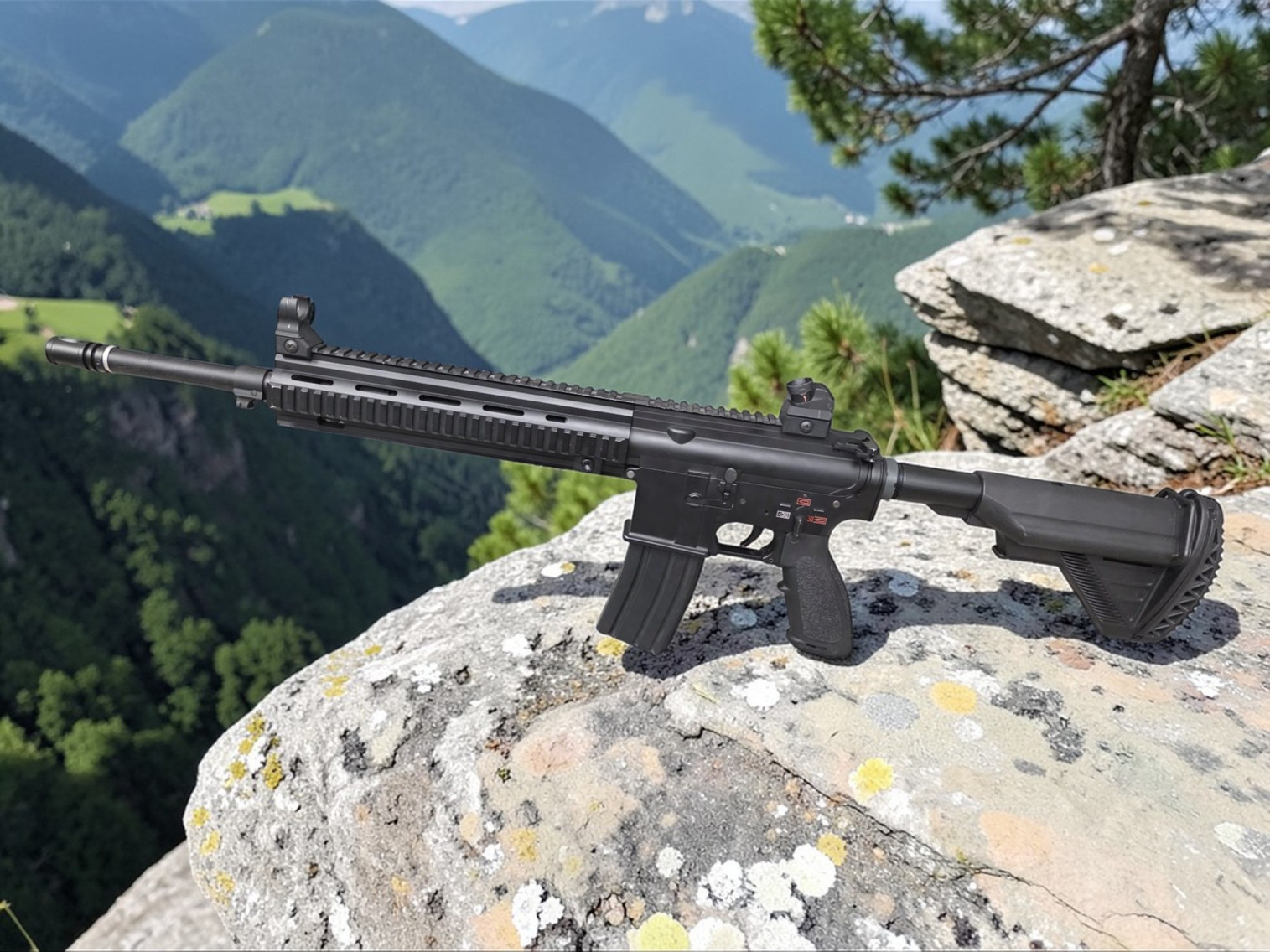 E&C 103 Full Metal H&K M27 style AEG - BoneyardⓈ