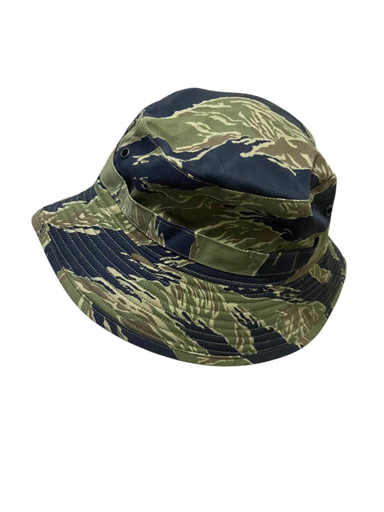Dragon Co. Reproduction LRRP Tiger Stripe Bucket Hat - Large