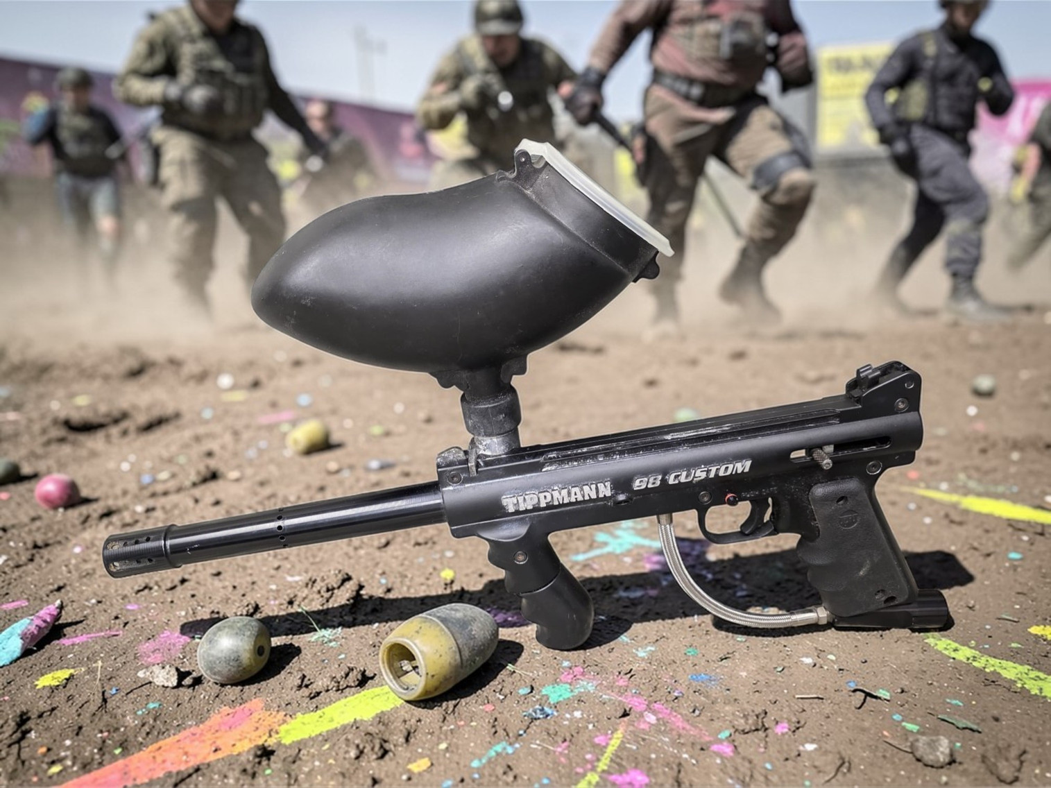 Tippmann 98 Custom Paintball Gun - USEDⓈ