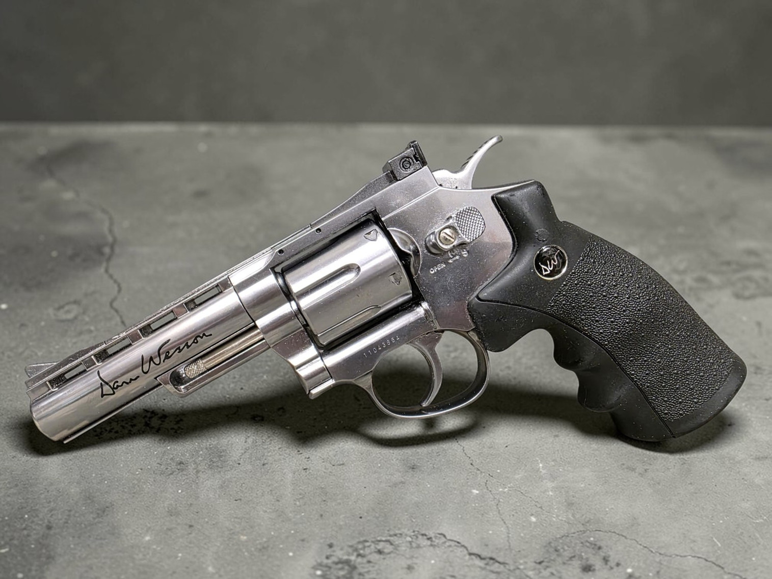 ASG Licensed Dan Wesson Airsoft 6mm Magnum Gas Revolver - Package - USEDⓈ