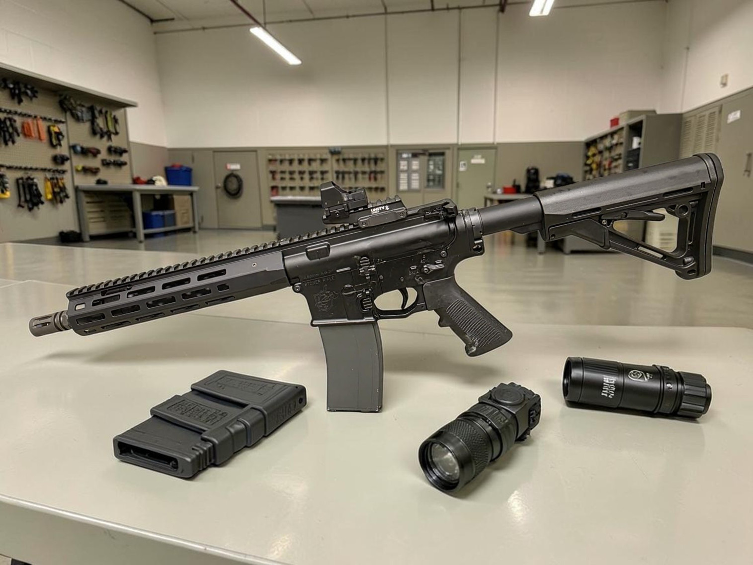 WELL PRO KAC KS3 Gas Blowback Airsoft Rifle - USEDⓈ