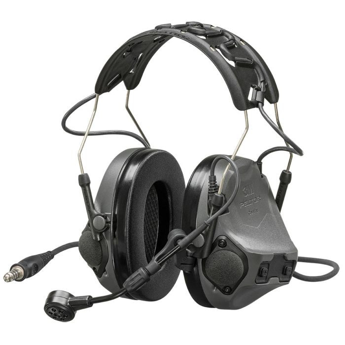 3M Peltor Comtac VIII Single Comm Headset - Grey
