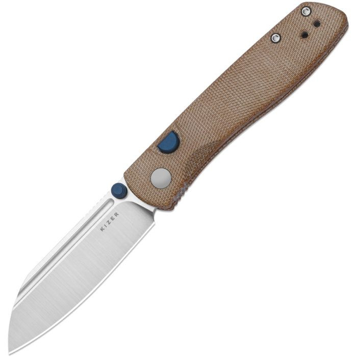 Renissance Button Linerlock Brown
