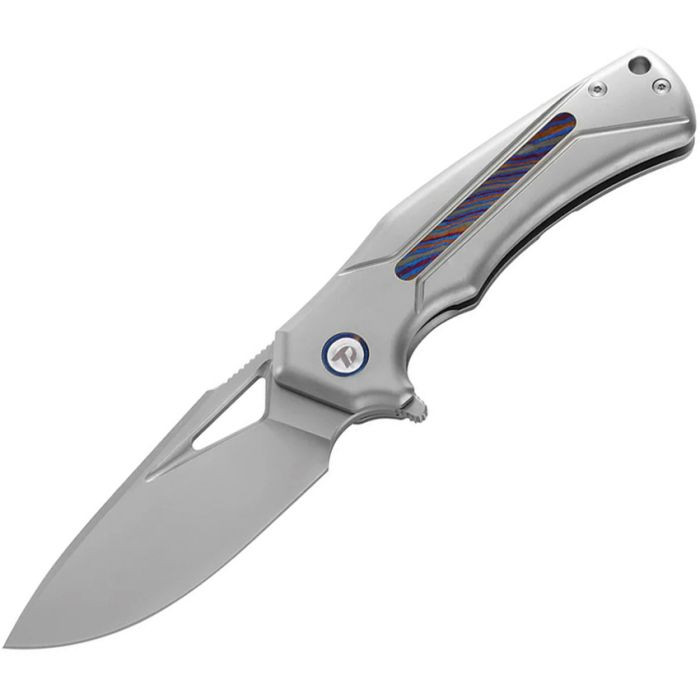 Framelock Gray Ti/Zirc