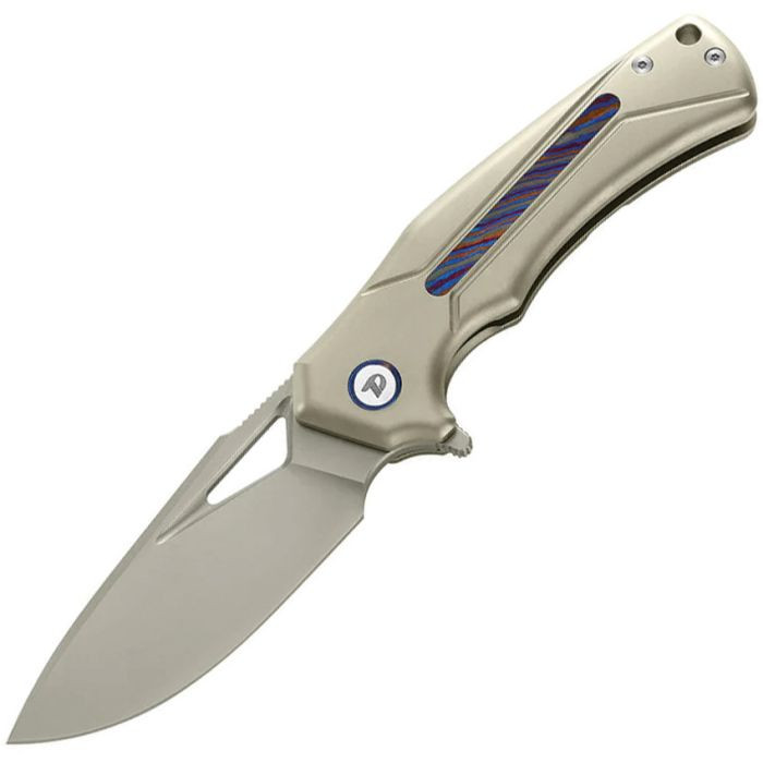 Framelock Gold Ti/Zirc