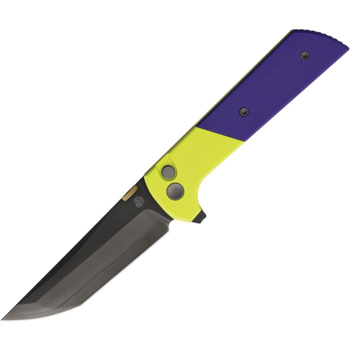 Chop 2 Button Lock PRP/YLW