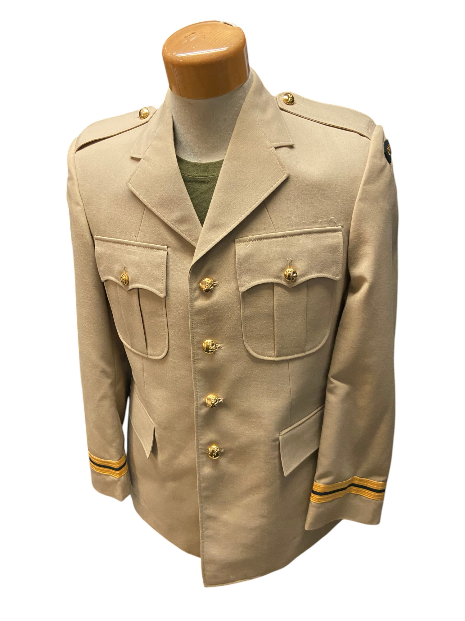 Canadian Armed Forces Royal Canadian Corps of Signals Tan Dress Uniform Set