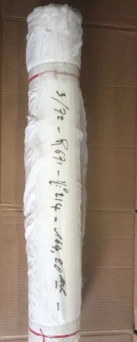 U.S. Armed Forces White Nylon Parachute Material - 1 Yard