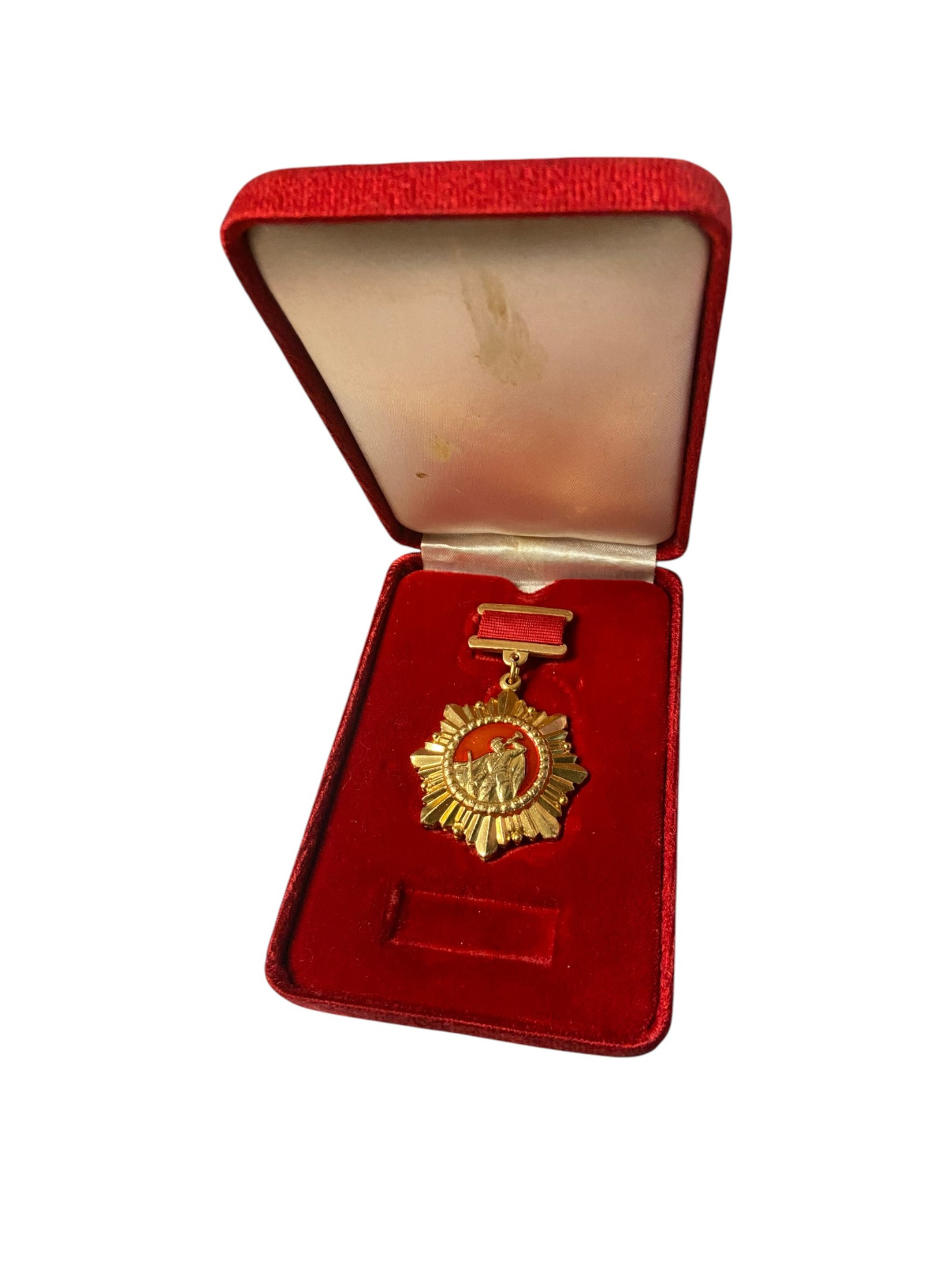 Korean People's Army Commemorative Order Of The Liberation Of The Fatherland Medal W/ Case