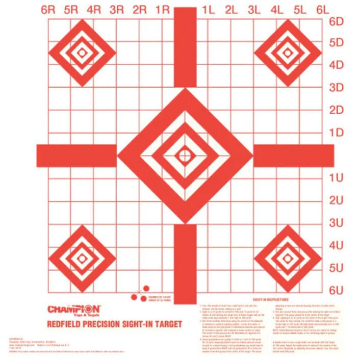 Redfield Sight-In Target