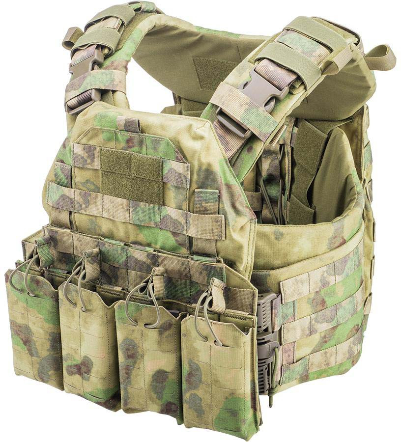 Phantom Gear Red "Zaslon" Plate Carrier w/ QD Buckle System