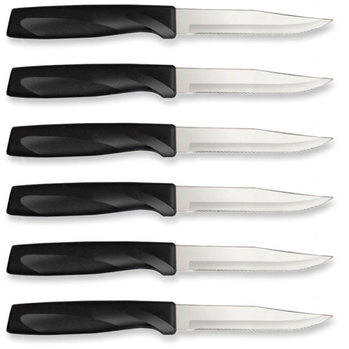 Anthem Serrated Steak Set Blk