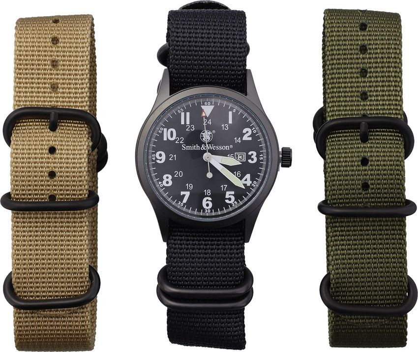Smith & Wesson Military Watch Black