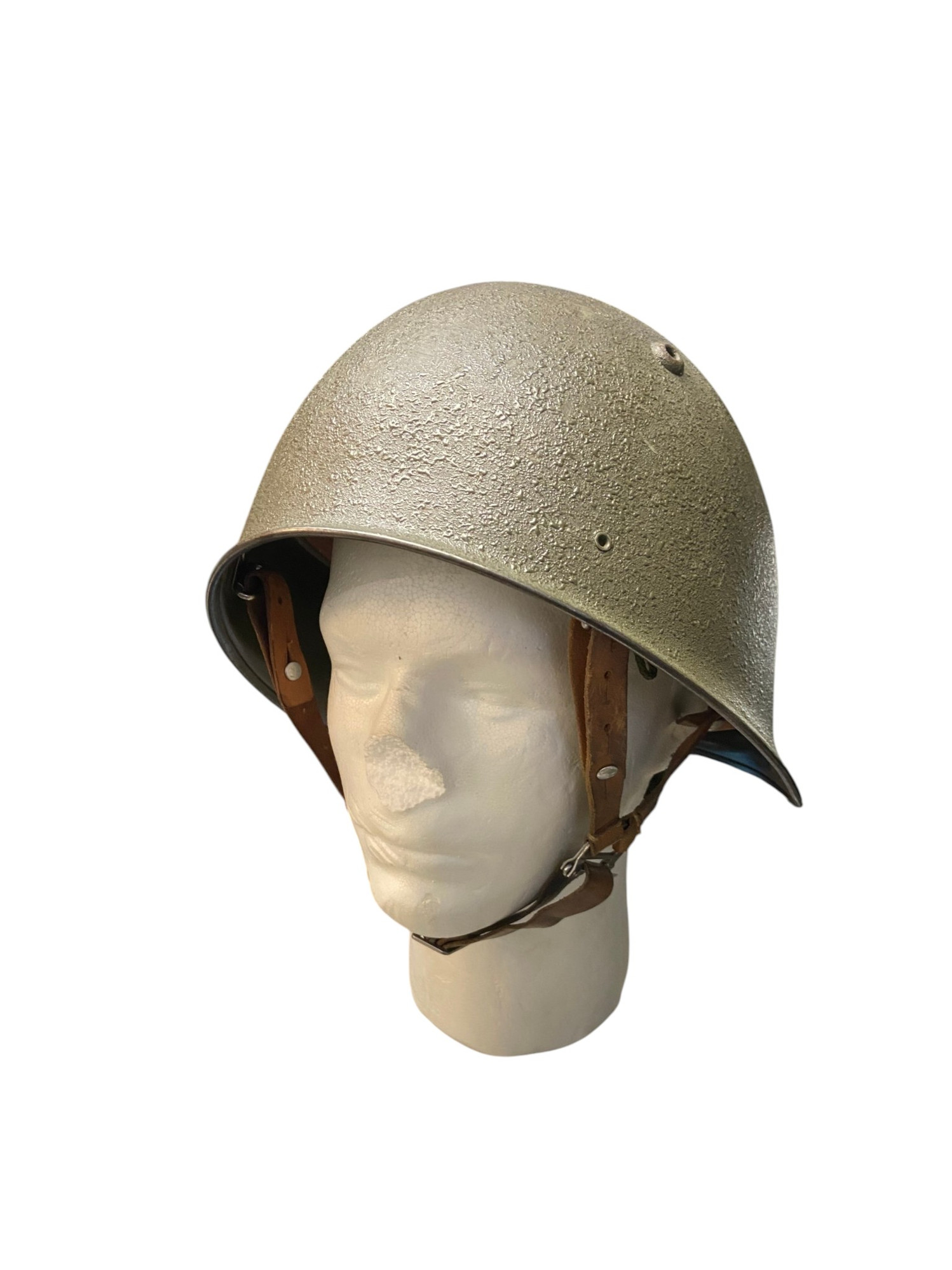 Swiss Armed Forces M-1971 Helmet W/ TAZ-83 Alpenflage Helmet Cover