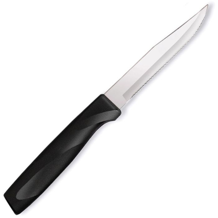 Anthem Serrated Steak Blk Bag