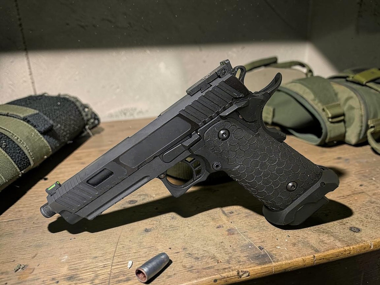 SRC Baba Yaga Hi-Capa 5.1 EX Co2 Blowback Airsoft Pistol - Package - USEDⓈ
