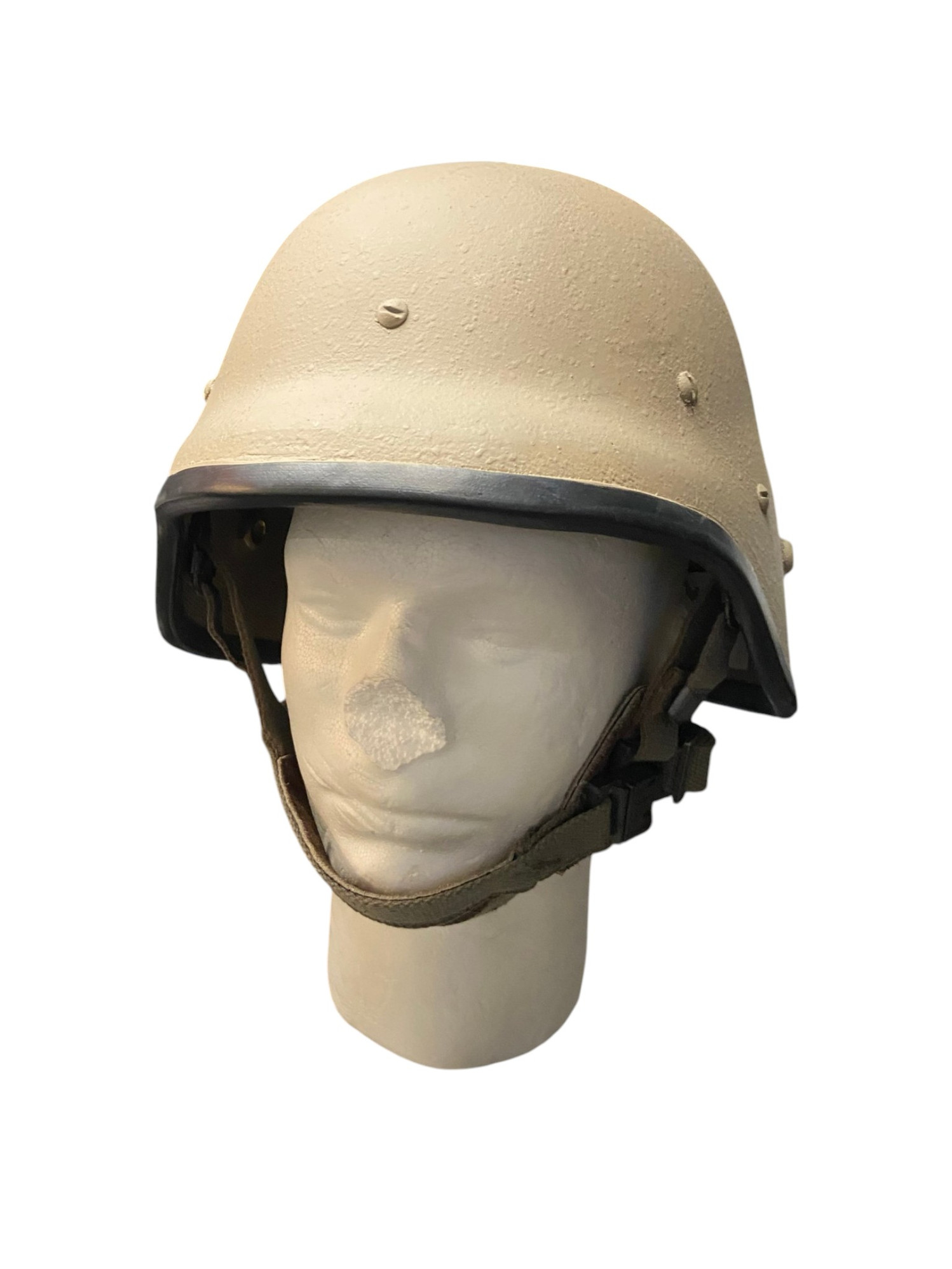 SADF/SANDF M87 Aramid/Kevlar SAPHI Helmet W/Riot Face Shield Mount