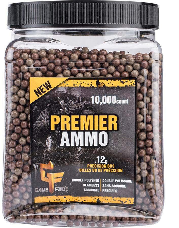 Game Face Premier 0.12g 10,000 Round BB Bottle