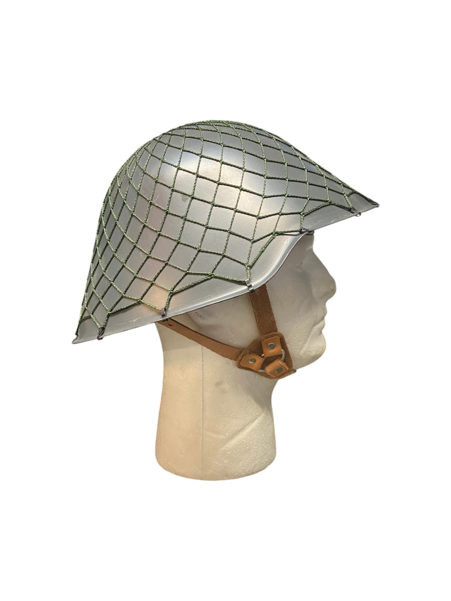 East German NVA M56/76 Helmet W/Helmet Net