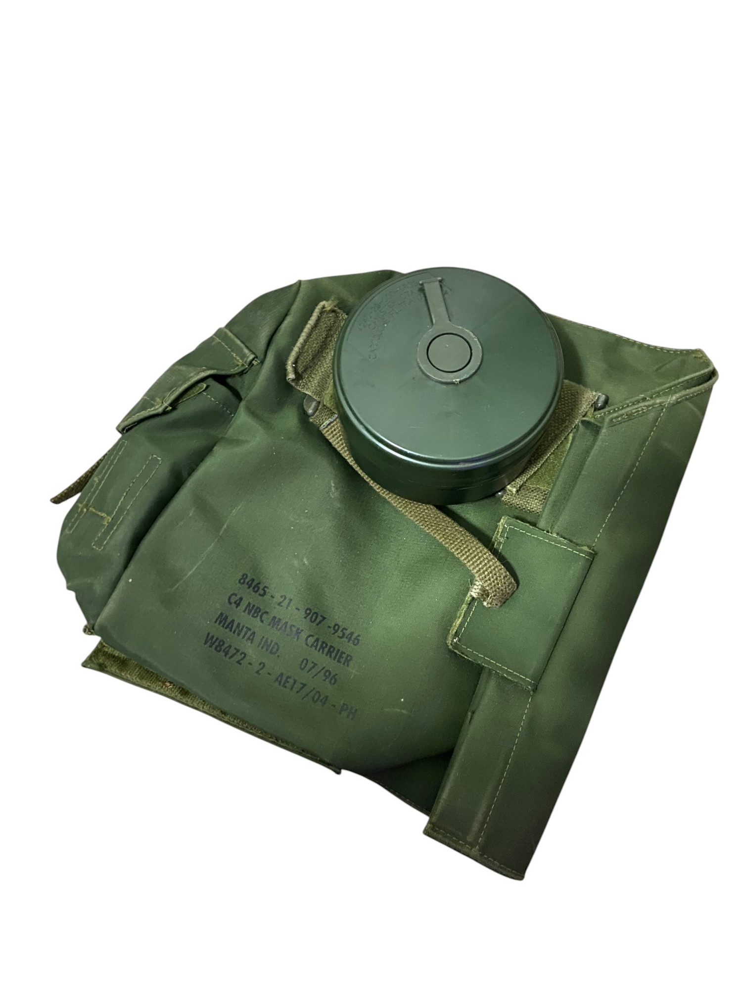 Canadian Armed Forces 82' Pattern Gas Mask Carrier W/ C7 Filter