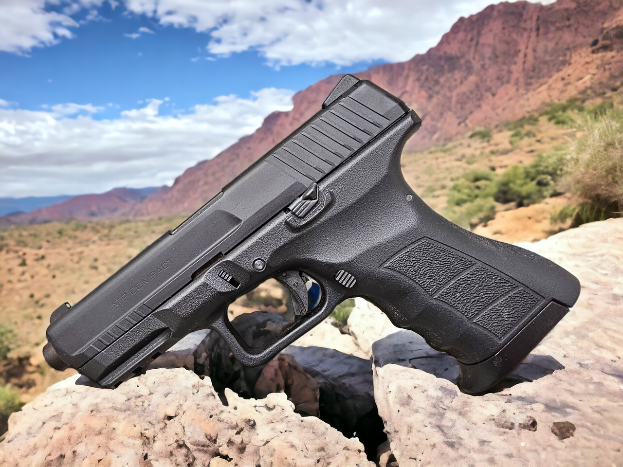 KWA ATP-C Compact Gas Blowback Airsoft Training Pistol - USEDⓈ