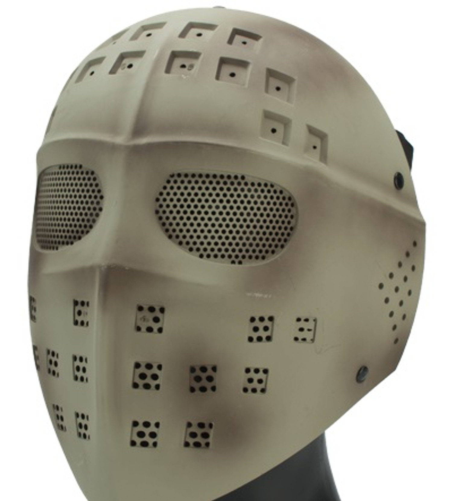 Avengers Wire Mesh Polymer Hockey Airsoft Full Face Mask - Tan