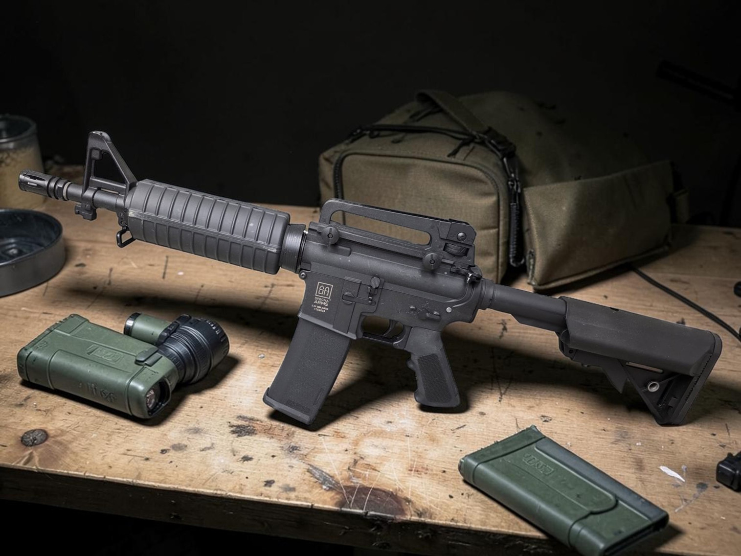 Specna Arms FLEX Series M4 CQB AEG w/ GATE X-ASR - USEDⓈ