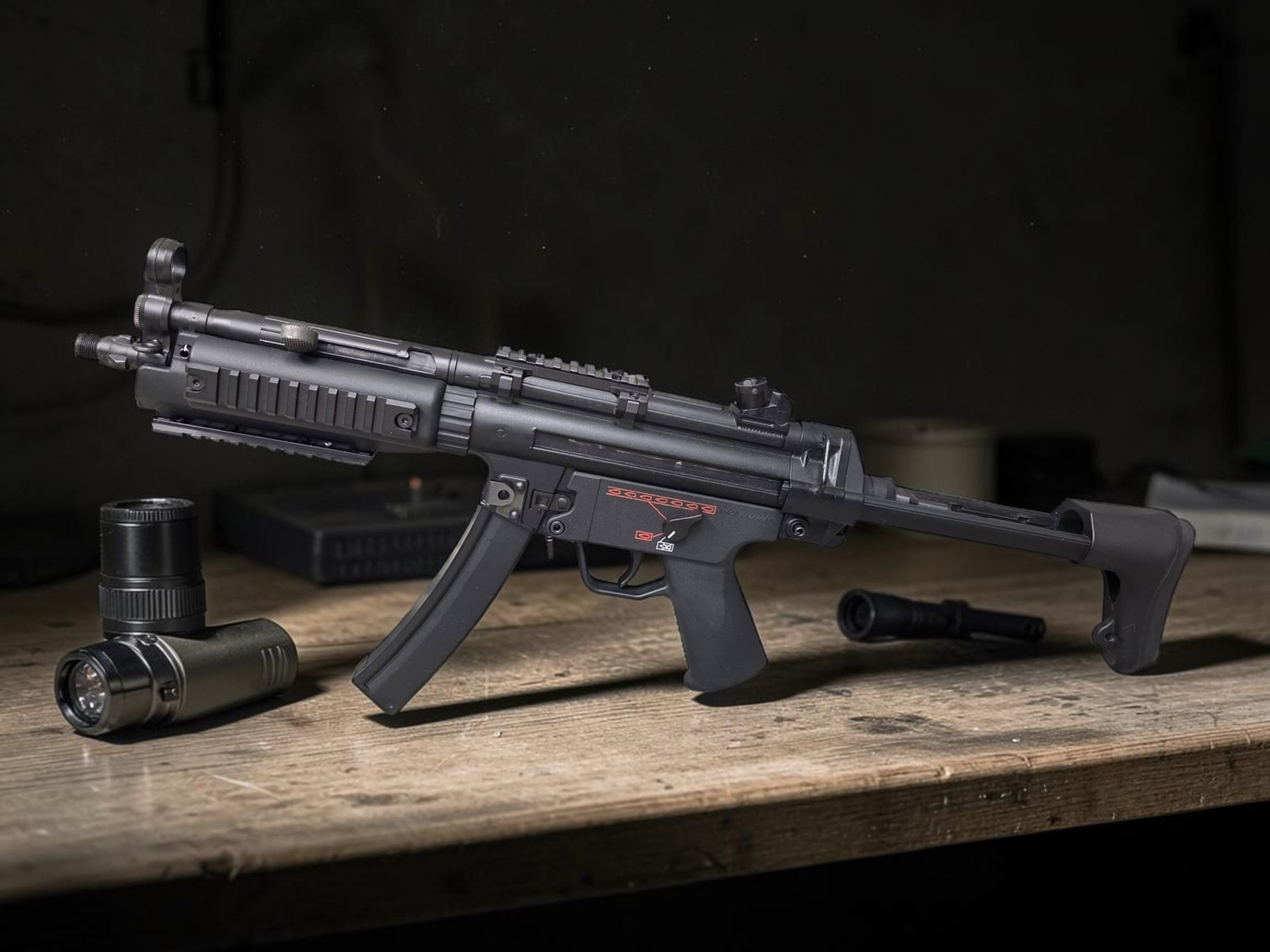 G&G MP5A3 (TGMA5 RTB) EBB Airsoft AEG Submachine - Package - USEDⓈ