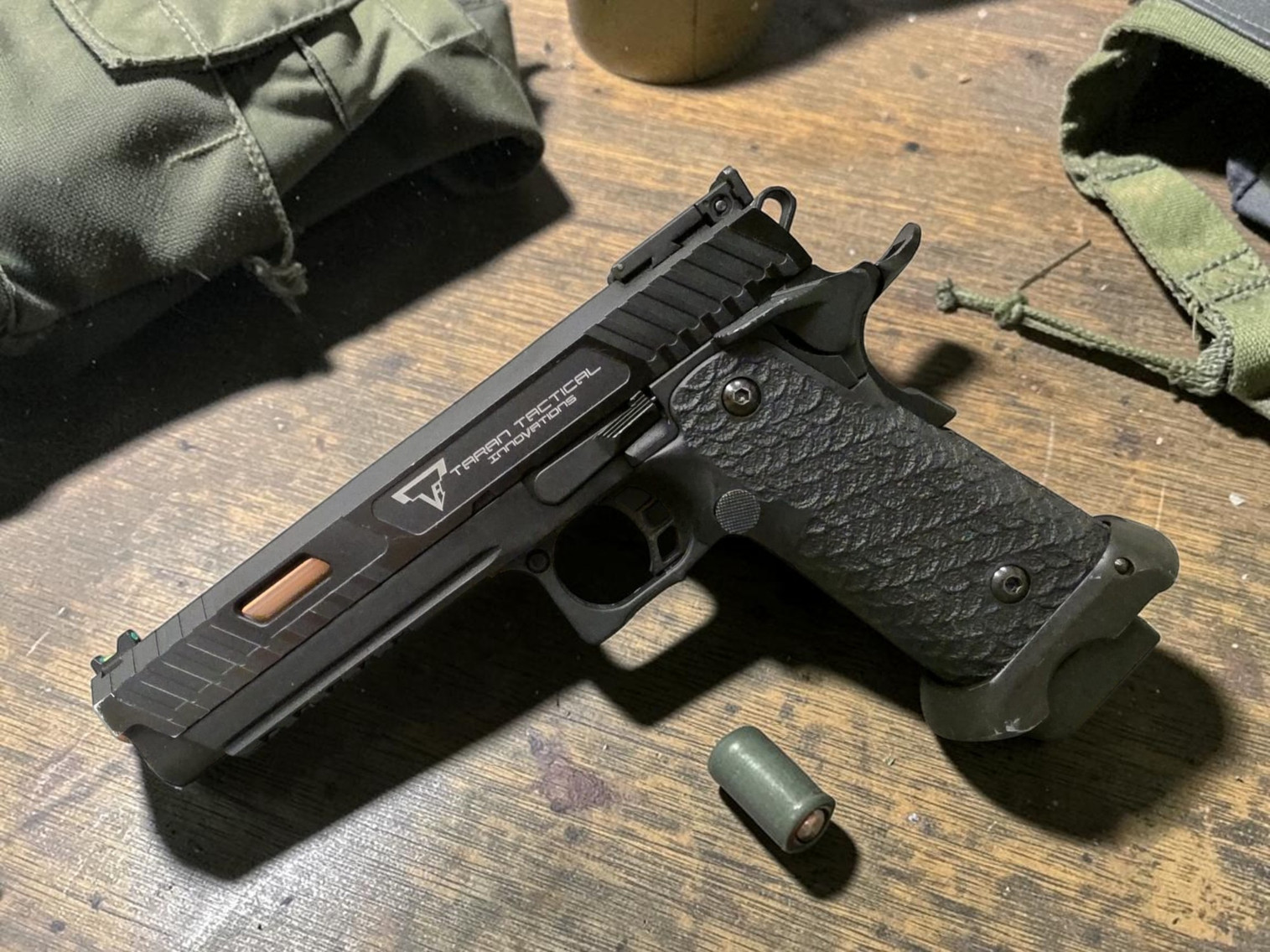 EMG x STI x TTI JW3 2011 Combat Master Airsoft Training Pistol - Package - USEDⓈ