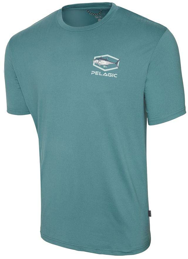 Pelagic Fishing Gear Freespool Target BFT Shirt (Color: North Atlantic)