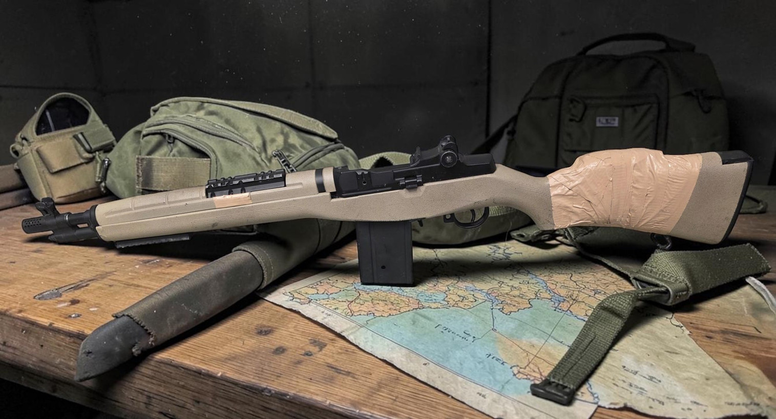 SOCOM 16 M14 Full Size Airsoft AEG - USEDⓈ