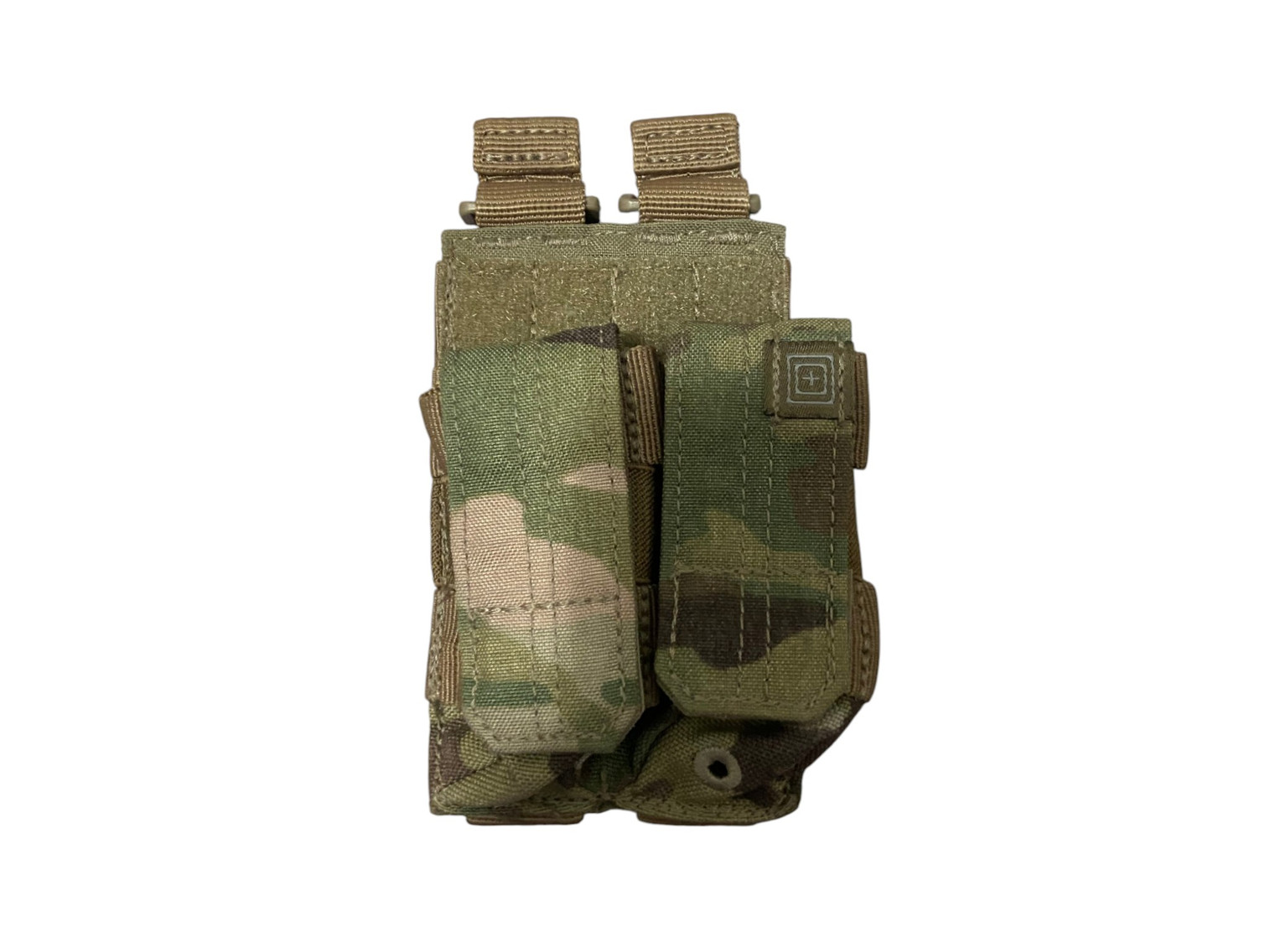 5.11 Tactical Double Sidearm Mag Pouch - Multicam