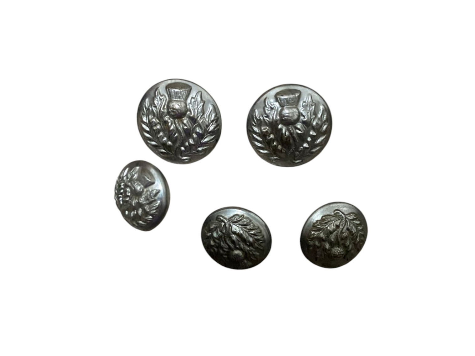 Vintage Tunic Buttons Set