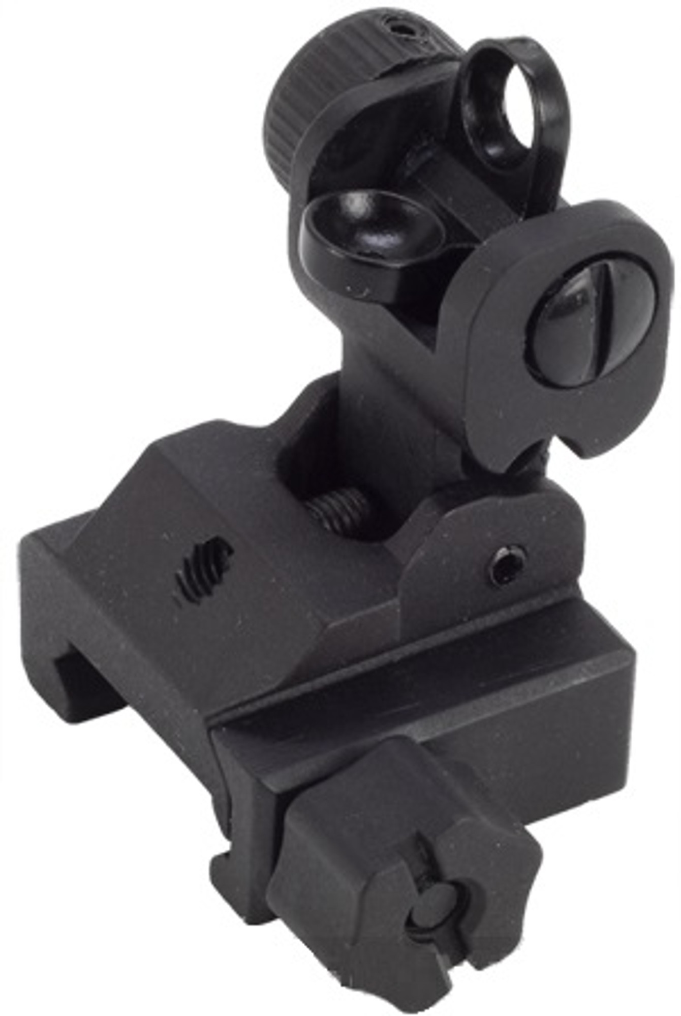 APS Battle Type QD Folding Rear Sight For Airsoft AEG