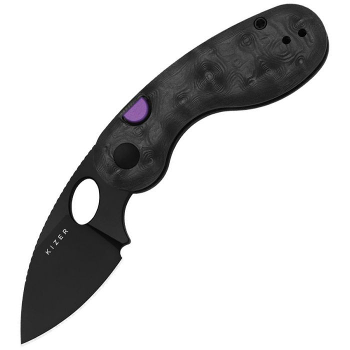 Microbe Button Linerlock CF 42A3