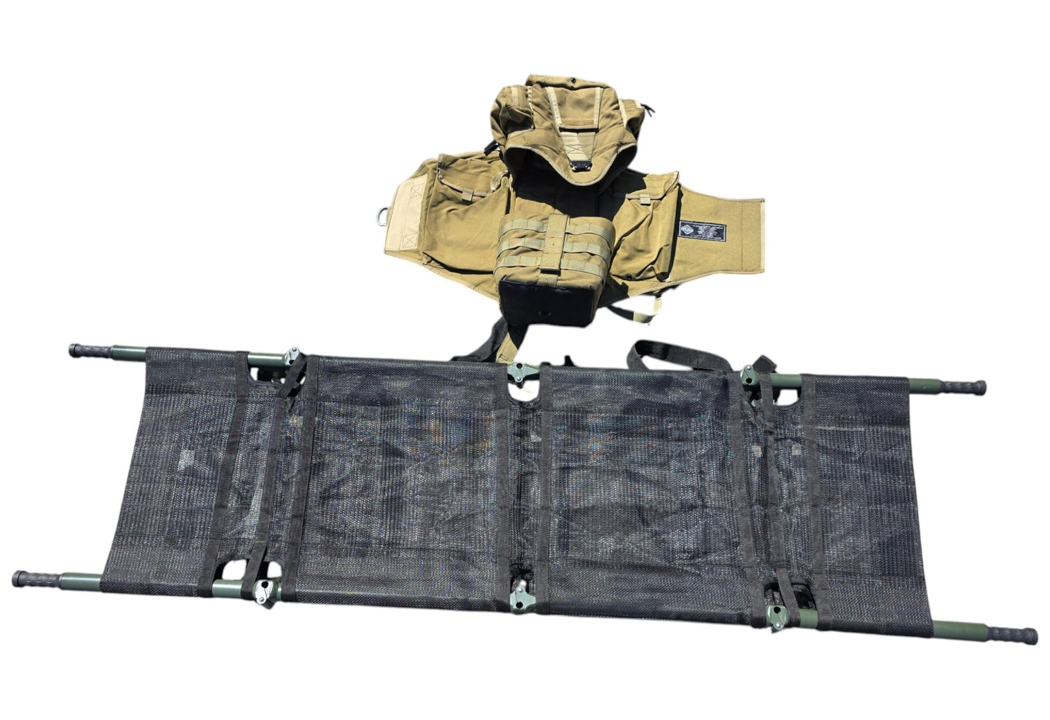 Skedco Sof Mobility Combat Casevac Kit w/ Talon II Folding Stretcher