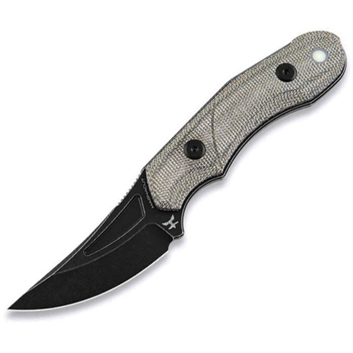 Fanglet Fixed Blade Grn Mic
